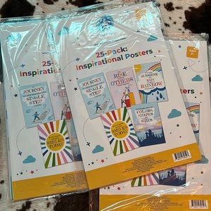 PERFECT for kids or teachers! Inspirational Quote Posters 25pk